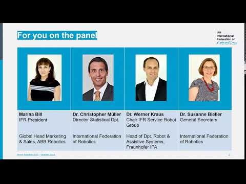 IFR Press Conference on the Publication of the World Robotics 2022 reports