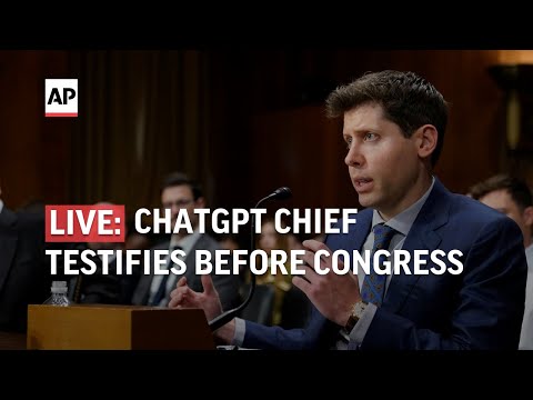 LIVE | ChatGPT chief Sam Altman testifies before Congress on AI